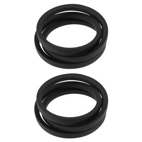 LT Easiyl 2 Courroies Trapézoïdales de Transmission Compatible avec Toro Les Tondeuses à Gazon 91-2258 Et 912258