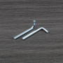 SG Store 2 Ensembles 60x18mm Roues de Bagage avec Clé Axes Valise Roues de Rechange Trolley Case Roues en Caoutchouc Pivot roule