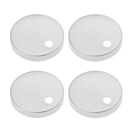 SG Store 4 Pièces Couvercle Charnière Siège Toilette 55mm Diamètre Fixations Charnière Siège Toilette Couvre en Acier Inoxydable