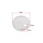 SG Store 4 Pièces Couvercle Charnière Siège Toilette 55mm Diamètre Fixations Charnière Siège Toilette Couvre en Acier Inoxydable