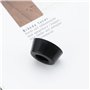 SG Store 20 Pièces Pieds en Caoutchouc pour Enceintes 17x8x16mm Ouverture 4,3mm avec Rondelle Métallique Pieds de Meubles Ronds 