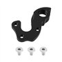 Briny River Patte de Dérailleur Arrière de Vélo en Aluminium CNC avec Vis Compatible avec Planet X XLS Noire