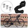 Briny River Patte de Dérailleur Arrière de Vélo en Aluminium CNC avec Vis Compatible avec Planet X XLS Noire
