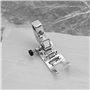 Briny River 1 Pied-de-biche Encliquetable en Zigzag XC3021051 Compatible avec Babylock Et Compatible avec Brother