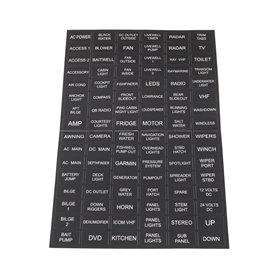 Briny River Lot de 96 Autocollants pour Interrupteurs 1