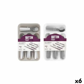 Couverts Quttin Plastique 16 Pièces 17 Pièces (6 Unités)