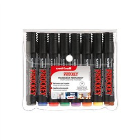Uni Ball - Uni Mitsubishi Pencil - Marqueur Permanent Inodore Uni Prockey PM126 - Base Eau