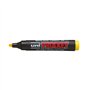 Uni Ball - Uni Mitsubishi Pencil - Marqueur Permanent Inodore Uni Prockey PM126 - Base Eau, Sans Alcool - Pointe Biseautée Large