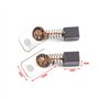 TGPGZHZFNA 2PCS / Pack Brouss de Carbone Ajustement for Marathon nrail Foret électrique manucure Machine fichier de Nail Accesso