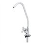 Col de Cygne Filtre à Eau - 1/4 '' En acier inoxydable Plaqué chrome Avec système de filtration à osmose inverse et col d'oie Co