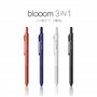 オート Auto MF-25B3-RD Stylo multifonction 3 en 1 Rouge dégradé