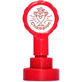 Xclamations X11872 Tampon Auto-encreur pour Enseignant Champion Couleur Alétoire