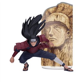 Banpresto Hashirama Senju Naruto Shippuden BP28554P Figurine d'action à Collectionner 8 cm Multicolore Idéal pour Les Fans d'Ani