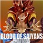 Banpresto Figurine d'action à Collectionner Gogeta Super Saiyan 4 Dragon Ball GT - Blood of Saiyans, 16 cm - BP28579P Multicolor