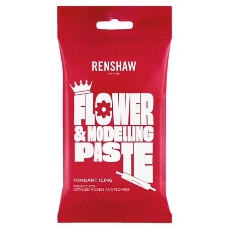RENSHAW Pâte Blanche pour Fleurs et Décorations 250 g