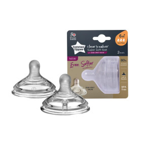 Tommee Tippee Closer to Nature Fast Flow Teats 6m+
