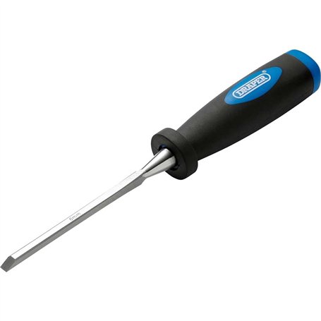 Draper 83277 Ciseau à bois biseauté 6 mm Noir et argent