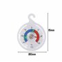 Lot de 2 thermomètres de réfrigérateur à cadran de 65 mm avec zones colorées