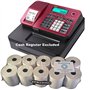 eposbits® Marque rouleaux de Casio se-s100 ses100 ses se S100 100 rouge Caisse enregistreuse ? 10 rouleaux