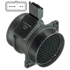Delphi Technologies AF10370-12B1 DEBITMETRE D'AIR COMPLET