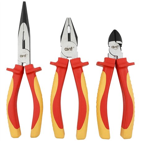 AVit AV06051 Jeu de 3 Pinces isolées 1000 V