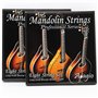 Adagio Pro Acoustic Lot de 2 cordes de mandoline acoustiques – Bronze phosphoreux (Standard Light, .010 - .034 avec jeu d'extrém