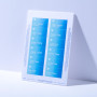 AVERY ZWECKFORM Boite de 100 portes-badge épingle 4x7,5 cm + 108 inserts microperforés