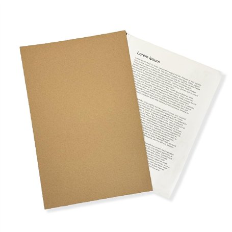 Exacompta - Réf. SCK-BUFZ - Paquet de 100 Chemises Folio Kraft chamois - Bulle