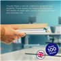 Exacompta - Réf. SCK-BUFZ - Paquet de 100 Chemises Folio Kraft chamois - Bulle