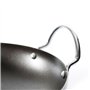 Swift Poêle à Paella Anti-adhésive en Acier Carbone Gris foncé 30 cm