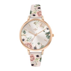 Spirit Femmes Analogique Quartz Montre avec Bracelet en Polyuréthane ASPL164