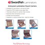 Swordfish 40354 A3 Armoured antiadhésif PTFE plastification de transport (lot de 1)
