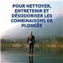 Nettoyant & Désodorisant Nikwax WETSUIT REFRESH 1L pour Combinaisons et Accessoires. Shampoing désodorisant performant pour comb