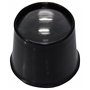 Eagle Loupe de poche en plastique avec grossissement x 10
