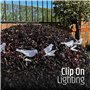 GardenKraft 11249 Guirlande lumineuse solaire d'extérieur en forme d'oiseau avec 10 LED puissantes, longueur 3,8 m, résistante a