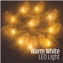 GardenKraft 11249 Guirlande lumineuse solaire d'extérieur en forme d'oiseau avec 10 LED puissantes, longueur 3,8 m, résistante a