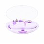 Bauer Professional Kit manucure et pédicure 5 accessoires fonctionnant à piles avec mallette de rangement - 38700