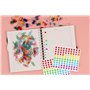 HENBRANDT Lot de 500 autocollants holographiques en forme d'étoile,6 étoiles de couleurs assorties,Mini autocollants de récompen