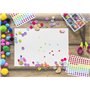 HENBRANDT Lot de 500 autocollants holographiques en forme d'étoile,6 étoiles de couleurs assorties,Mini autocollants de récompen
