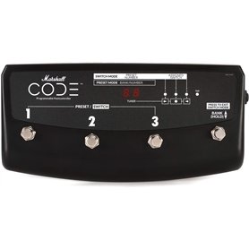 PEDL-91009 4-Way Latching Footswitch (CODE Series) - Commutateur au pied pour amplificateurs de guitare