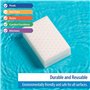 Clearwater Miracle Pad Lot de 3 éponges de Nettoyage pour Piscine et Spa Blanc