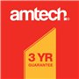 Amtech Cisaille à haie de Jardin Rouge