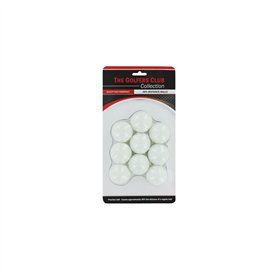 Golfers Club The 30% Distance Pratique Golf Balles (Blanc) X 9