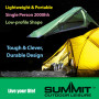 About de Camping léger et Durable avec Sac de Transport - Pinn