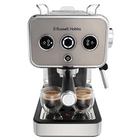 Russell Hobbs Cafetière [Machine Expresso Design Vintage] Distinctions Titanium (15 Bars