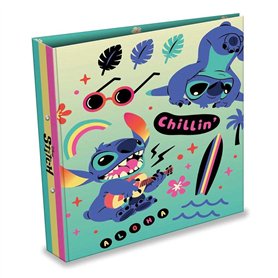 Disney Lilo and Stitch Classeur à anneaux A4 (motif acides) – Cadeaux Lilo et Stitch pour filles