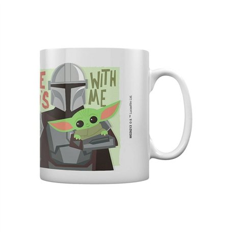 Star Wars: The Mandalorian Tasse (Kid's with Me Design) 325 ml
