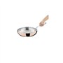 Vogue Poêle à frire triple paroi en cuivre pour induction 280 x 60 mm