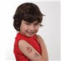 Baker Ross Tatouages temporaires vilains pirates pour enfant (Lot de 24) - Petit jouet parfait pour les pochettes-surprises