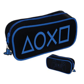 Pyramid International - ‎SR74074 - Trousse rectangulaire zippée - Noir/bleu